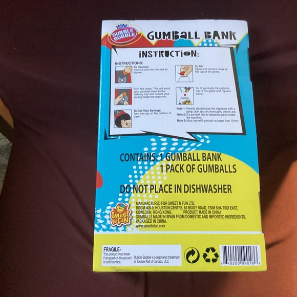 Dubble Bubble Gumball Bank NEW - Picture 7 of 9